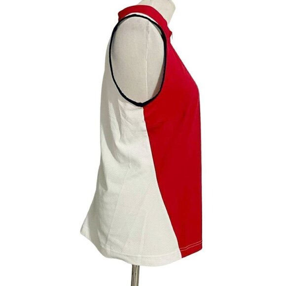 GGblue Large  Sleeveless Top Tank Golf Tennis Athletic - Picture 2 of 6